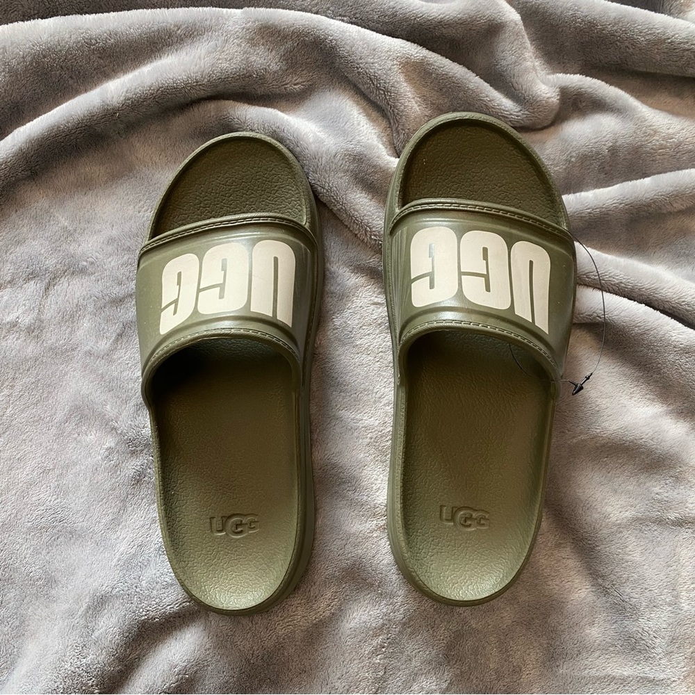 Ugg Olive Green Slide Wilcox M7, W9